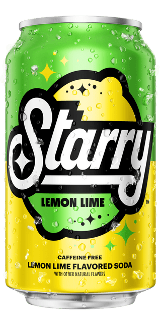 Starry A Crisp Refreshing Lemon Lime Soda